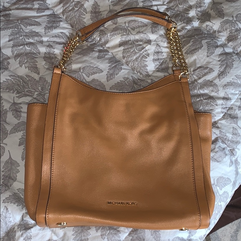 Caramel/tan Michael Kors bag